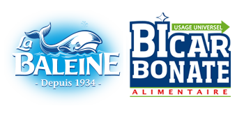 Bicarbonate alimentaire, La Baleine (800 g)  La Belle Vie : Courses en  Ligne - Livraison à Domicile