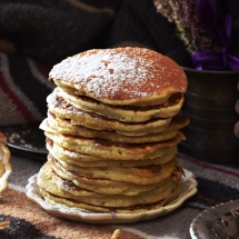 Pancakes fondants et moelleux