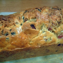 Cake jambon olives